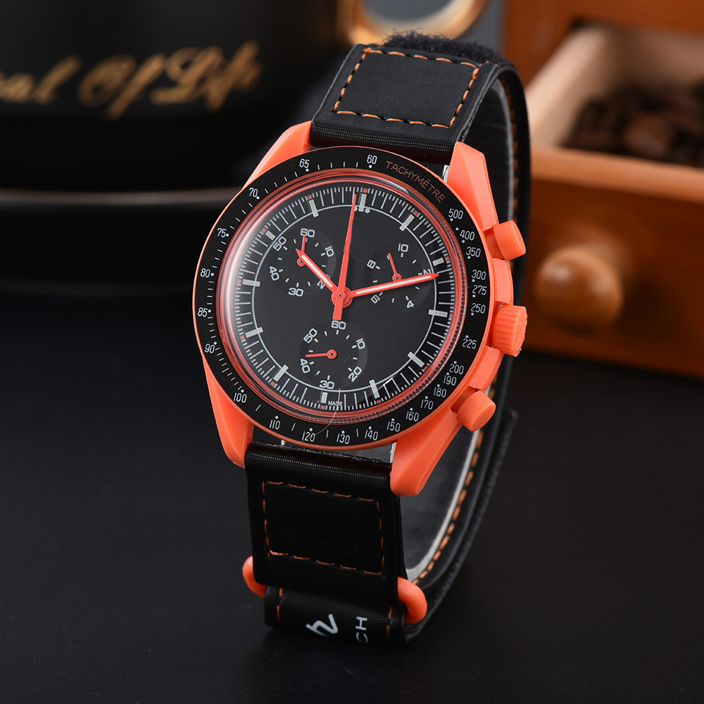 2025 Planet New Moon Watch for Men Luxury Brand Bioceramic Quartz Watches New Earth Fashion watch